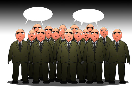 figure di carta-gruppo rivendicazione