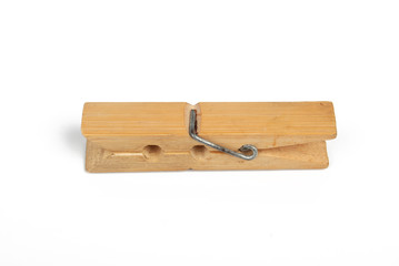 wooden clothes pin