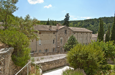 Fototapeta na wymiar Abbaye Notre-Dame d'Aiguebelle