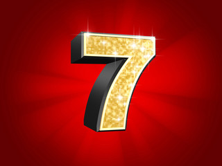 goldene Nummer - 7