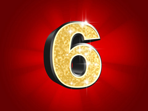 goldene Nummer - 6