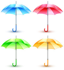 Color umbrellas