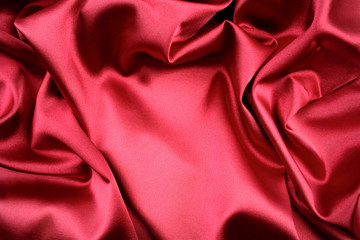 Red silk texture