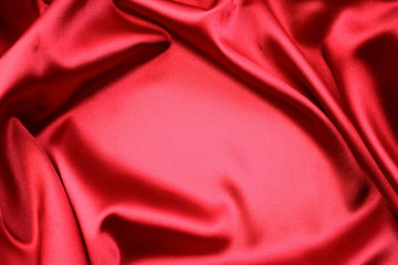 Red silk