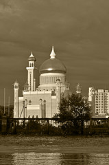 Fototapeta na wymiar Meczet w Brunei