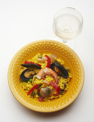 risotto alla pescatora