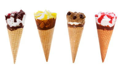 set of ice cream