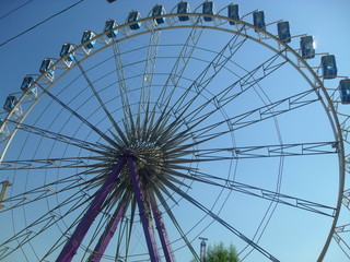 Riesenrad auf Kirmes
