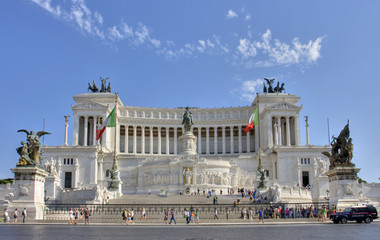Roma, Altare della patria, Vittoriano - obrazy, fototapety, plakaty