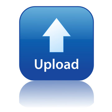 UPLOAD Web Button (download free arrow online internet sign icon