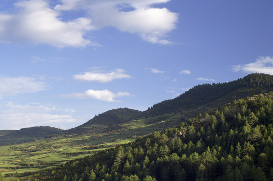 Landscape In Maestrazgo, Teruel, Spain