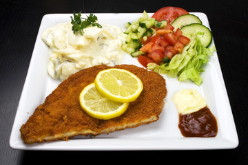 Schnitzel Teller