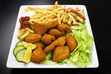 Chicken Nuggets Teller