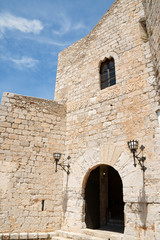 Fototapeta na wymiar Pope Luna's Castle in Peniscola, Spain
