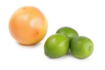 Grapefruit and limes