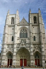 Fototapeta na wymiar cathédrale de Nantes