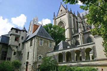 Fototapeta na wymiar Katedra i Psalette, Nantes