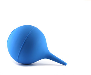 Fototapeta premium Blue rubber pear (clyster).