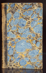 An old half bound book