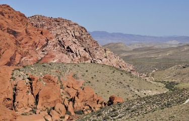 red canyon in nevada