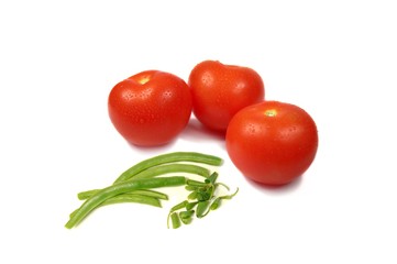 tomates haricots verts