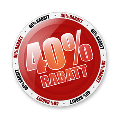 40% Rabatt