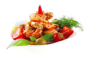 grilled chicken brisket