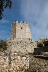 Fototapeta na wymiar Platamonas Castle in Greece