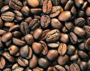 background of coffee beans
