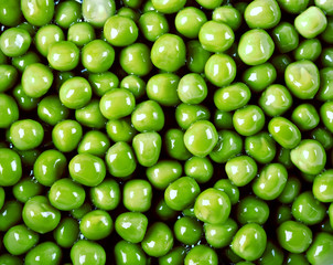 background of green peas