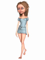 Fototapeta premium Postać Fantasy Toon