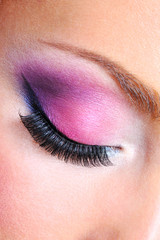 Obraz premium fashion makeup of a female eye