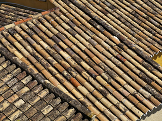 Roof Tile Background