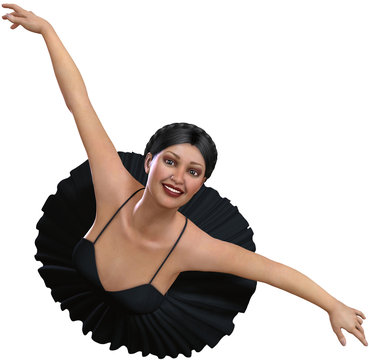 Ballerina Black from Top