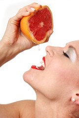Saft aus Zitrusfrucht