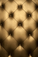 luxury golden leather close-up background