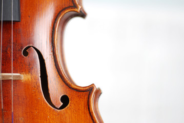 halbe Violine Markneukirchen alt