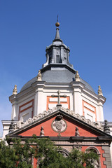 Fototapeta na wymiar Madrid church