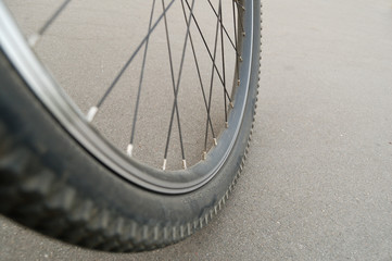Mountain bike wheel