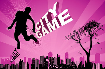 city game vector © chispas