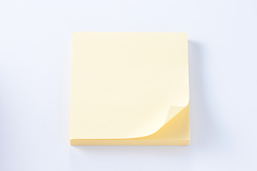 めくりかけの付箋