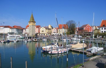 Lindau - Hafen und Promenade