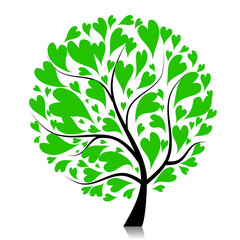 Fototapeta premium Art tree beautiful for your design