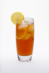 Iced Tea with Lemon Slices