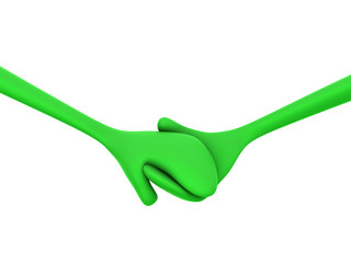 Mr. Emotion V32.2c Hand in Hand white