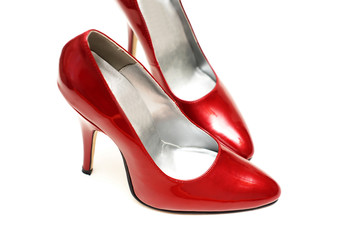 rote pumps high heels