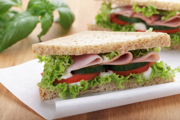 Schinken Sandwich