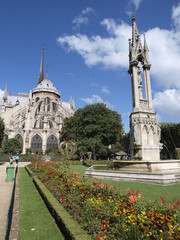 Fototapeta premium Catedral de Notre Dame en Paris