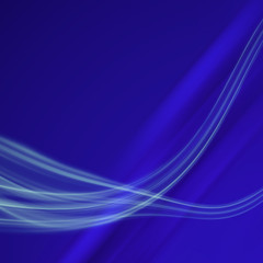 Geschwungene farbige Streifen mit Platz für Text