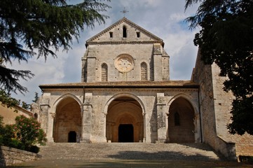 Fototapeta na wymiar Casamari Abbey